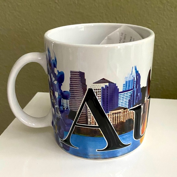 AMERICAWARE Austin Texas Jumbo Large Collectible Coffee Tea Mug Cup - Picture 9 of 11